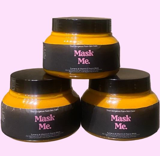 Mask Me .. Turmeric  & Vitamin C Facial Mask That Gorgeous Face Skin Care Organics